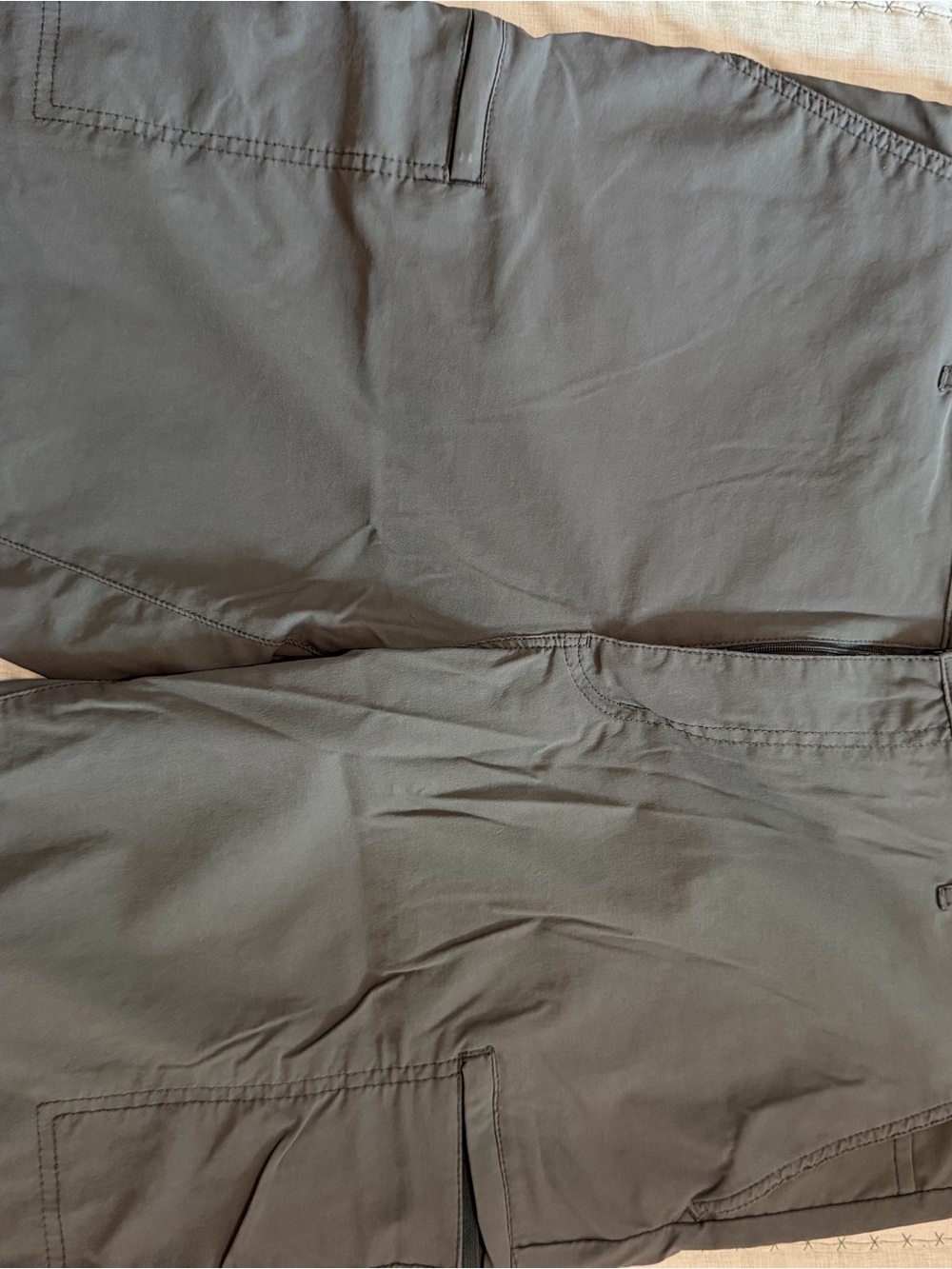 DKNY Gray Cargo Shorts